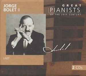 Jorge Bolet Plays Liszt Bellini Liszt Moza Bolet (pno) Great Pianists Series 