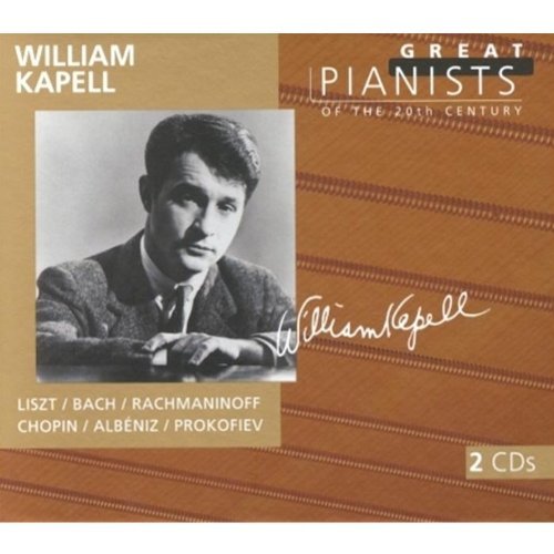 William Kapell/Plays Liszt/Bach/Rachmaninoff/@Kapell (Pno)