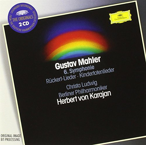 G. Mahler Sym 6 Ruckert Lieder Kindertot Ludwig*christa (mez) Karajan Berlin Phil 