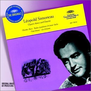 Leopold Simoneau Opera Arias & Duets Simoneau (ten) Alari Berlin Rso 