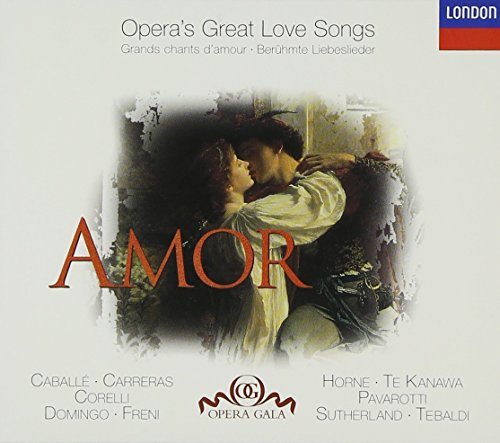 Amor/Opera's Great Love Songs@Caballe/Carreras/Domingo/Freni@Pavarotti/Horne/Corelli/&