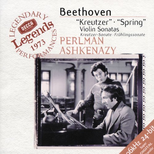 L.V. Beethoven/Son Vn 5/9@Perlman (Vn)/Ashkenazy (Pno)