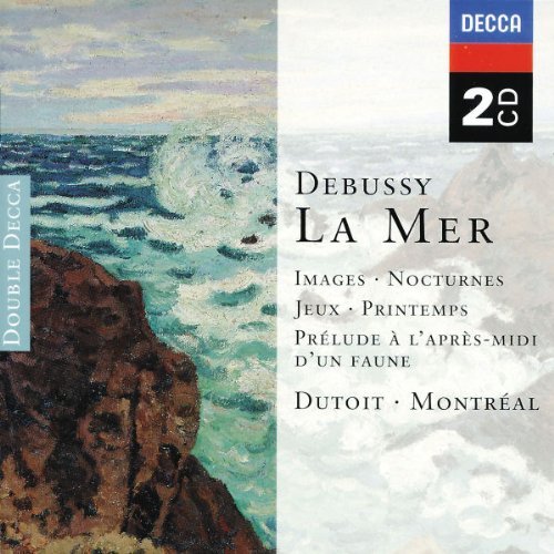 Claude Debussy Mer Image Nocturnes Jeux Print 2 CD Dutoit Montreal So 