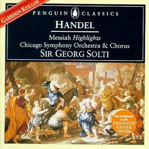 G.F. Handel/Messiah-Hlts@Solti/Chicago So