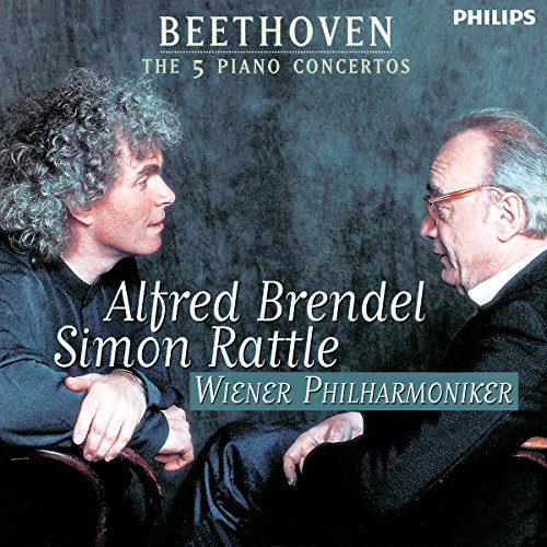 Ludwig Van Beethoven/Con Pno 1-5@Brendel*alfred (Pno)@Rattle/Vienna Po