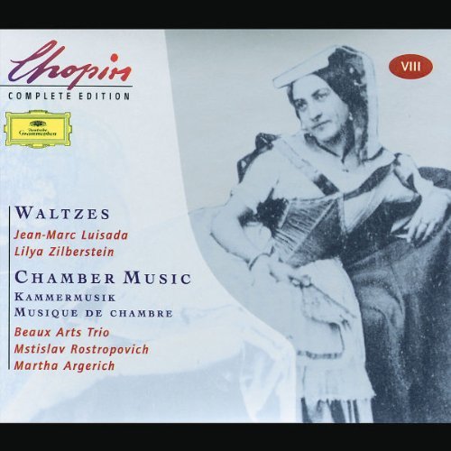 F. Chopin Waltzes Chbr Music Vol. 8 Argerich Luisada Zilberstein & Beaux Arts Trio 