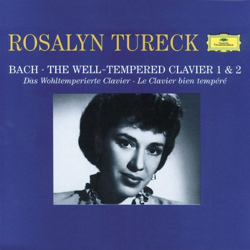 Rosalyn Tureck Plays Bach Well Tempered Clav Tureck (pno) Monaural 4 CD 