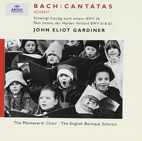 J.S. Bach/Advent Cantatas@Argenta/Lang/Johnson/Bar@Gardiner/Monteverdi Choir