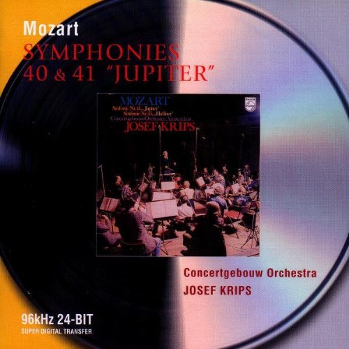W.A. Mozart Sym 40 41 Krips Concertgebouw Orch 