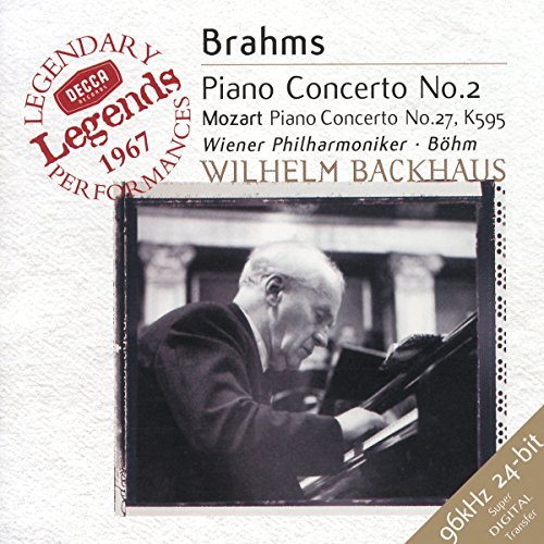 Brahms/Mozart/Con Pno 2/Con Pno 27@Backhaus*wilhelm (Pno)@Bohm/Vienna Phil