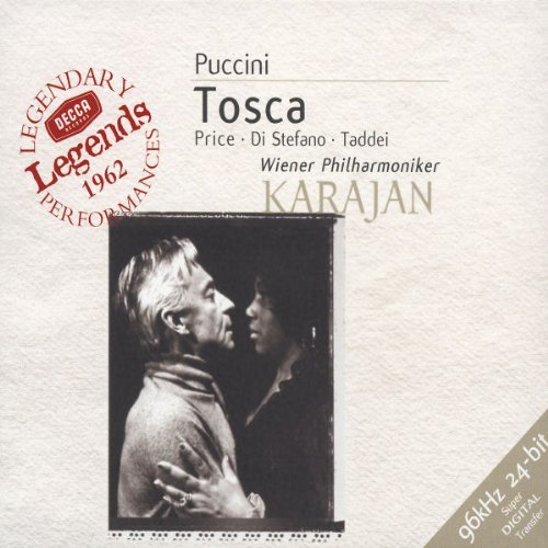 G. Puccini Tosca Comp Opera Price Di Stefano Teddei & Karajan Vienna Phil 
