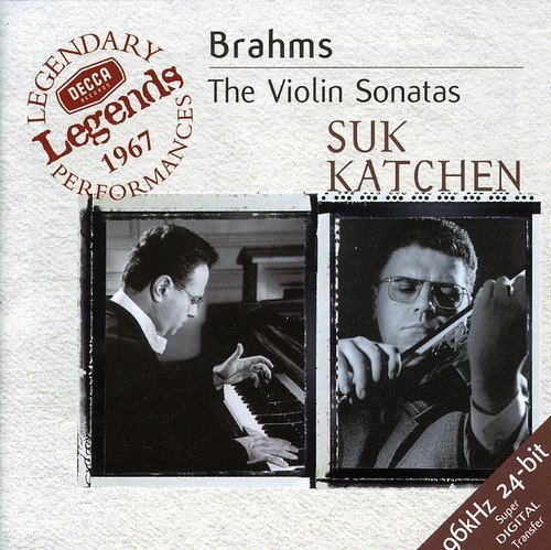 J. Brahms/Sons Vn Op. 78/100/108@Suk (Vn)/Katchen (Pno)
