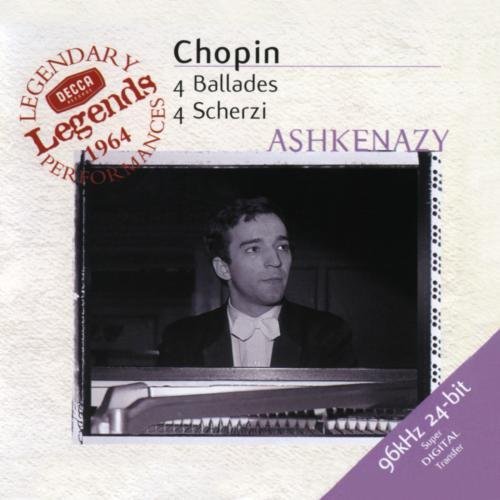 F. Chopin/Ballades (4)/Scherzi (4)@Ashkenazy*vladimir (Pno)