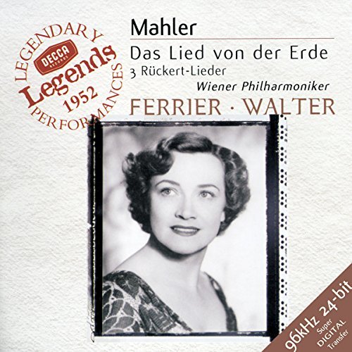 G. Mahler/Lied Von Der Erde@Ferrier (Cta)/Patzak (Ten)@Walter/Vienna Po
