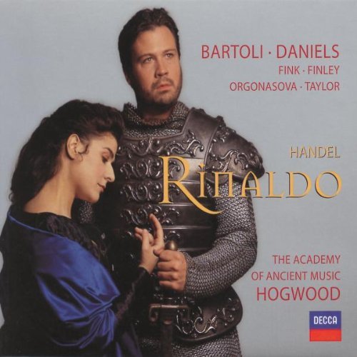 George Frideric Handel Rinaldo Comp Opera Bartoli Daniels Fink Finley & Hogwood Aam 