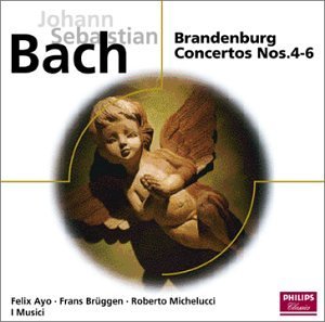 J.S. Bach/Brandenburg Cons 4-6@Michelucci (Vn)/Driehuys (Ob)@I Musici
