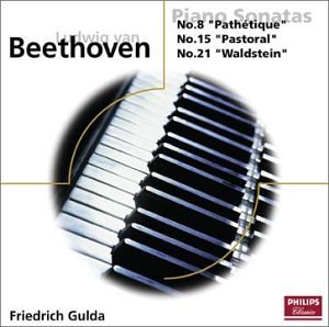 L.V. Beethoven/Son Pno 8/15/21/22@Gulda*friedrich (Pno)