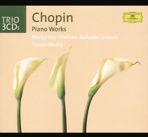 F. Chopin Nocturnes Waltzes Ballades Sch Vasary*tamas (pno) 3 CD Set 