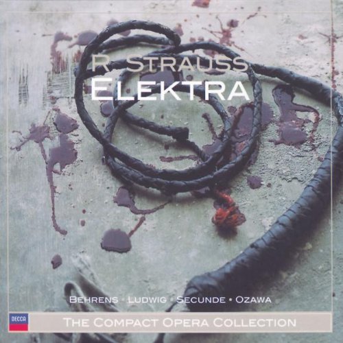 R. Strauss Elektra Comp Opera Ludwig Behrens Secunde & Ozawa Boston So 