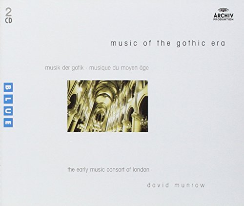 David Munrow Music Of The Gothic Era 2 CD Munrow London Early Music Cons 