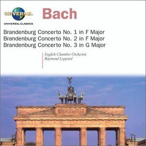 J.S. Bach Cons Brandenburg 1 3 Leppard English Co 