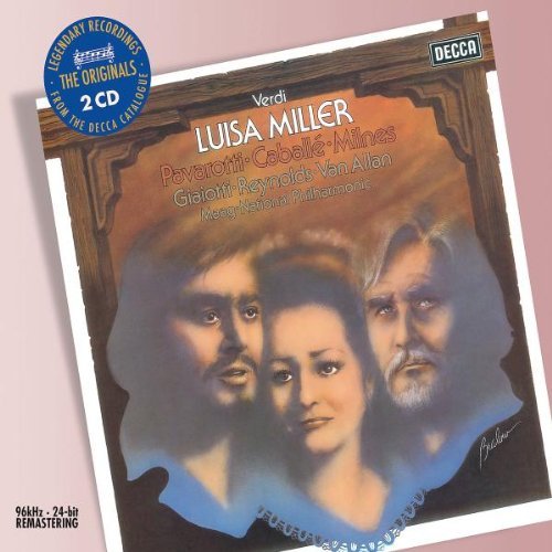 Giuseppe Verdi Luisa Miller Caballe Pavarotti Milnes 2 CD 