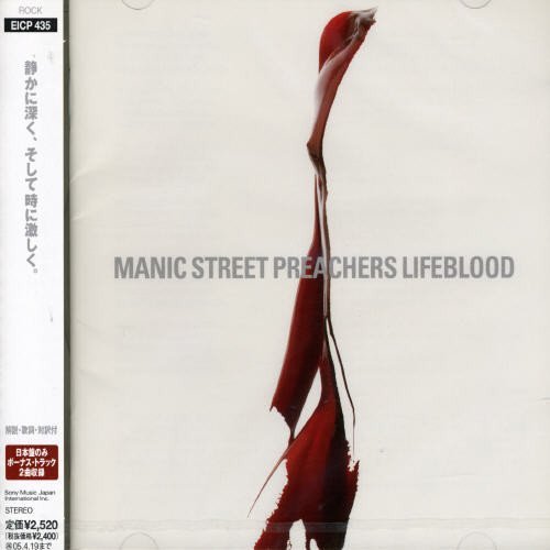 Manic Street Preachers/Lifeblood@Import-Jpn@Incl. Bonus Tracks
