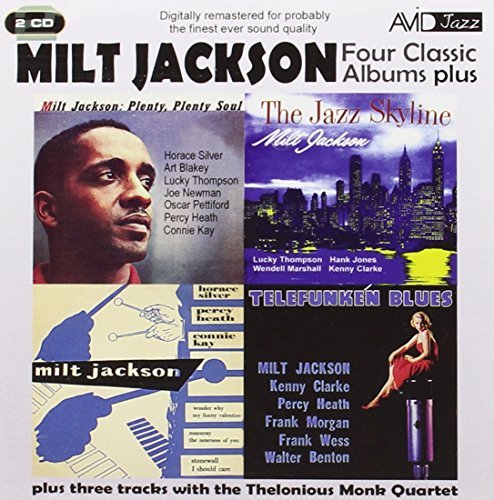 Milt Jackson Four Classic Albums Plus 2 CD 