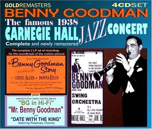 Benny Goodman Famous 1938 Carnegie Hall Jazz 4 CD Set 