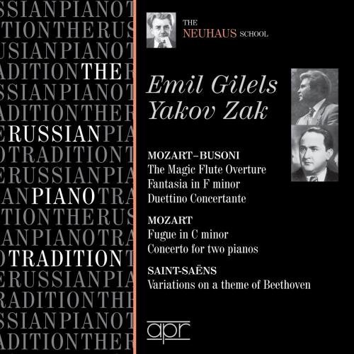 Gilels/Zak/Russian Piano Tradition-Mozart@Gilels (Pno)/Zak (Pno)