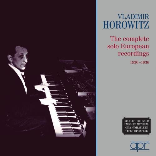 Vladimir Horowitz Complete Solo European Recordi 2 CD 