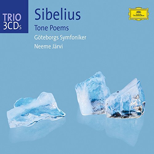 J. Sibelius Tone Poems 3 CD Jarvi Gothenburg So 