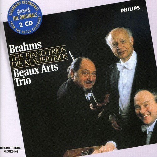 J. Brahms Pno Trios Import Aus Beaux Arts Trio 