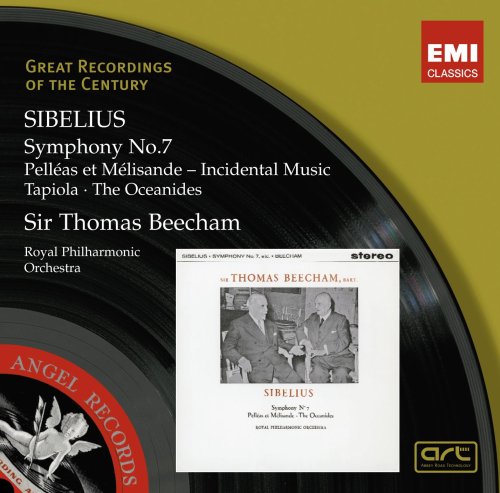 Sir Thomas Beecham Sibelius Tapiola Oceanides Beecham Royal Po 