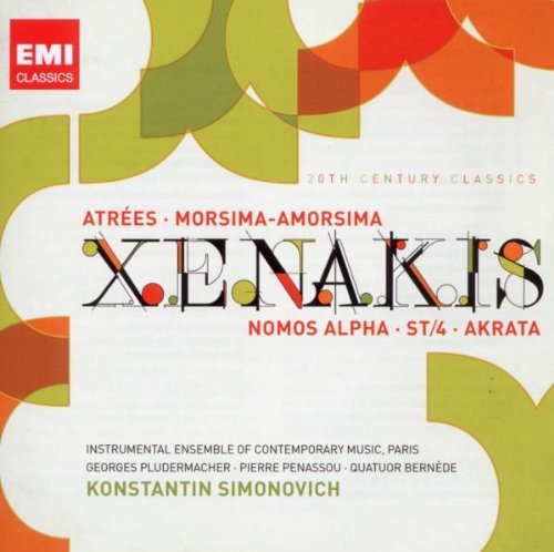 20th Century Classics/20th Century Classics -Xenakis@Simonovich