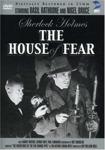Sherlock Holmes House Of Fear Rathbone Basil Nr 