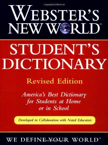Jonathan L. Goldman Webster's New World Student's Dictionary Revised 