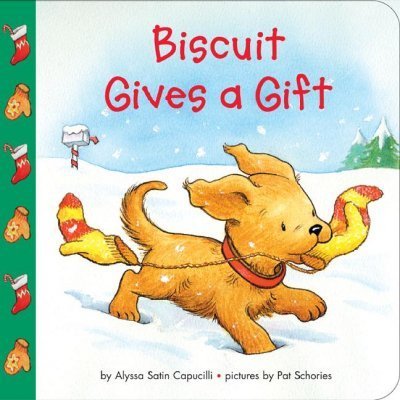 Alyssa Satin Capucilli Biscuit Gives A Gift 