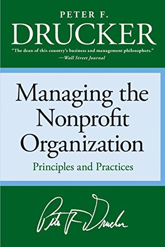 Peter F. Drucker/Managing the Non-Profit Organization@ Principles and Practices