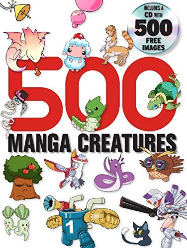 Yishan Studios/500 Manga Creatures [with Cdrom]
