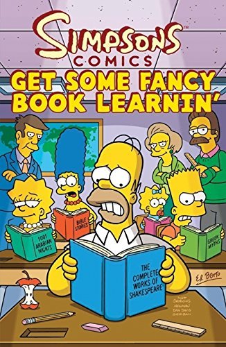 Matt Groening/Simpsons Comics Get Some Fancy Book Learnin'