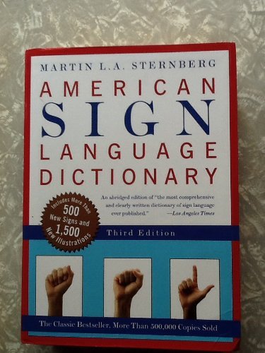 Martin L. Sternberg/American Sign Language Dictionary-Flexi@ABRIDGED