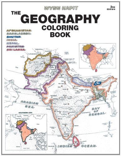 Wynn Kapit/The Geography Coloring Book@0003 EDITION;
