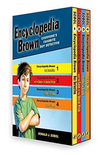 Donald J. Sobol/Encyclopedia Brown Box Set (4 Books)