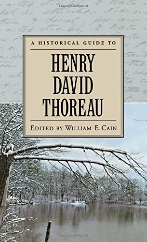 William E. Cain/A Historical Guide to Henry David Thoreau