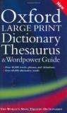 Sara Hawker Oxford Large Print Dictionary Thesaurus & Word 