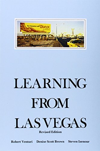 Robert Venturi Learning From Las Vegas Revised Edition The Forgotten Symbolism Of Architectural Form 0002 Edition;revised 