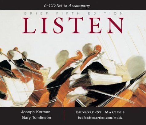 Kerman Tomlinson Listen 6 CD Set To Accompany Listen 