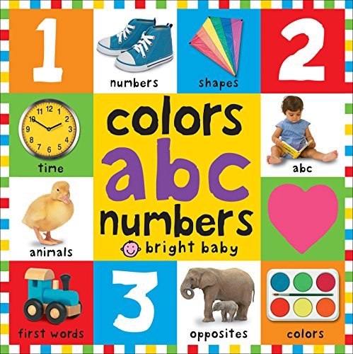 Priddy Books/Bright Baby Colors,Abc,Numbers