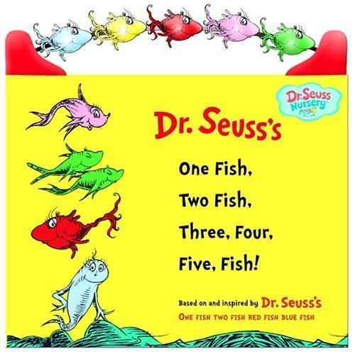 Dr. Seuss/One Fish, Two Fish, Three, Four, Five Fish@NOV BRDBK